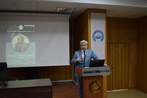TRT Eski Spikeri Mehpare Çelik, İletişim Fakültesi Öğrencileriyle Buluştu