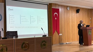 İletişim Fakültesi öğrencilerine yönelik TÜBİTAK proje eğitimi düzenlendi