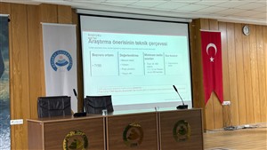 İletişim Fakültesi öğrencilerine yönelik TÜBİTAK proje eğitimi düzenlendi