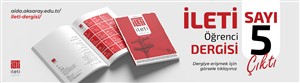 İleti Öğrenci Dergisi’nin 5. sayısı okuyucuyla buluştu