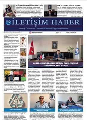 İletişim Haber'in 3. sayısı çıktı